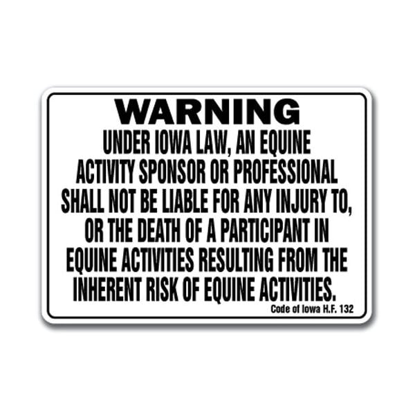 Signmission 14 in Height, Aluminum, 14" x 10", WS-A-1014-Iowa WS-A-1014-Iowa - main